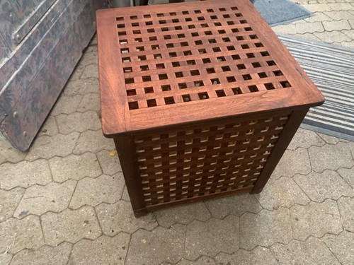Wäschetruhe beistelltisch - wäschetruhe, /