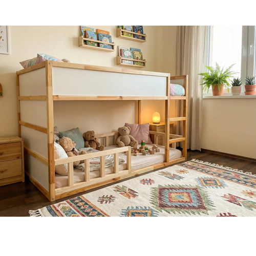 Holz bettgitter set - bettgitter,