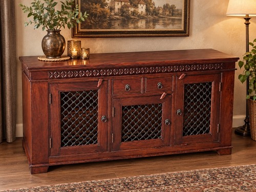 Anrichte sideboard braun holz - anrichte,