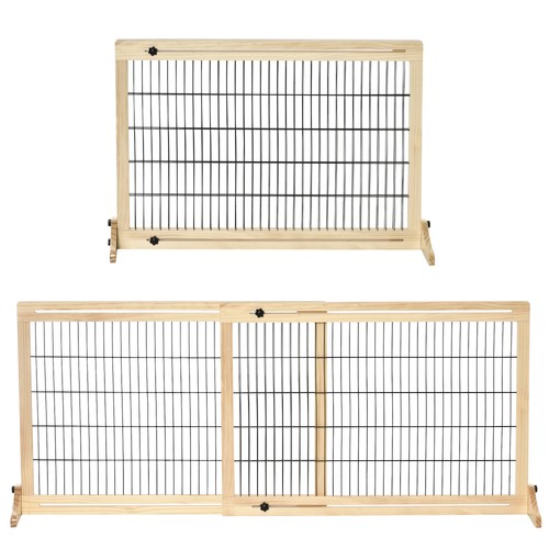Hunde absperrgitter aus holz - absperrgitter,